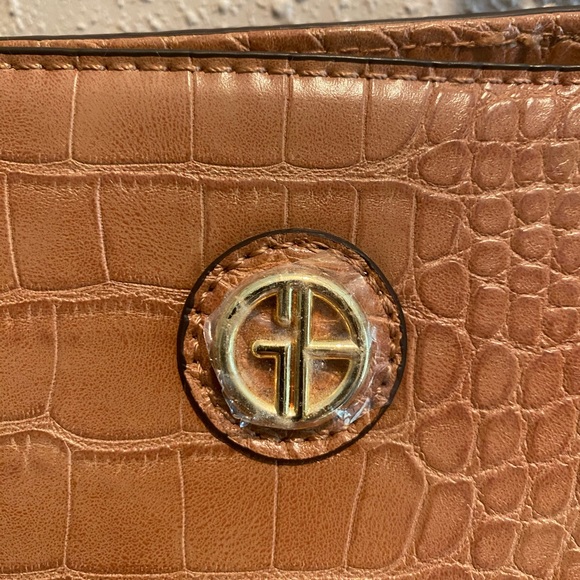 Giani Bernini Croc Embossed Tote - Picture 2 of 11